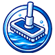 Pool net icon